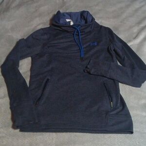 Blue fitted Under Armour slouch neck Sweatshirt